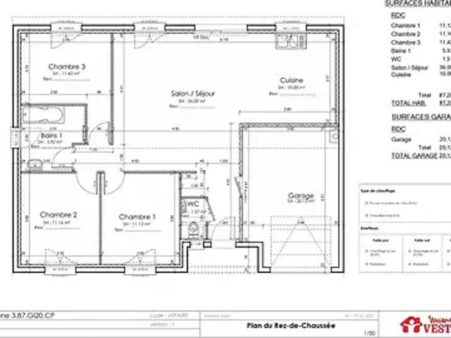 Achat maisons Buissoncourt 4 pièces