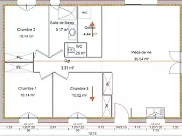 Achat maisons Bas en Basset 5 pièces