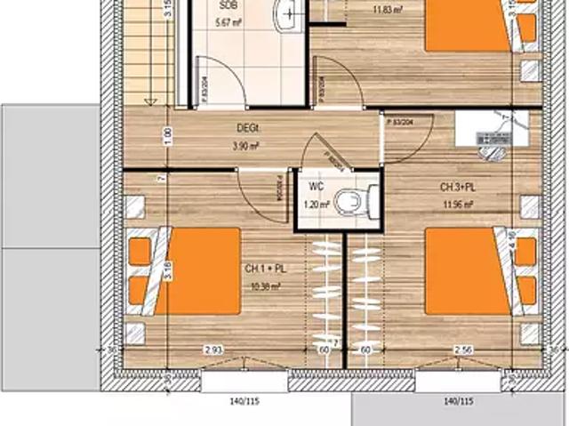 Achat maisons Baugé en Anjou 5 pièces