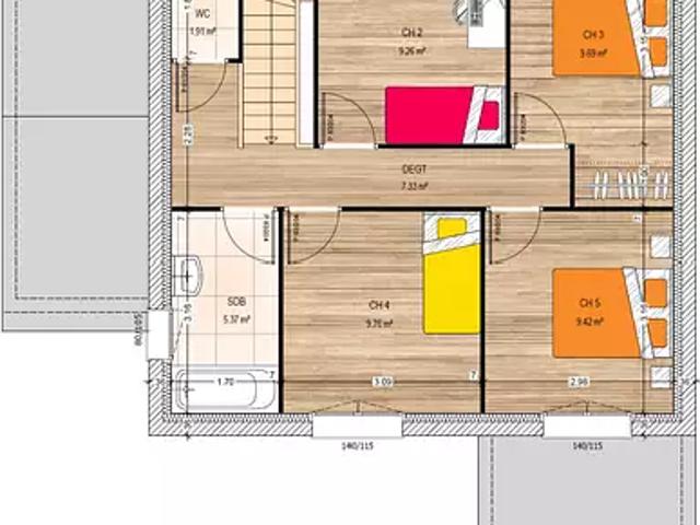 Achat maisons Baugé en Anjou 6 pièces