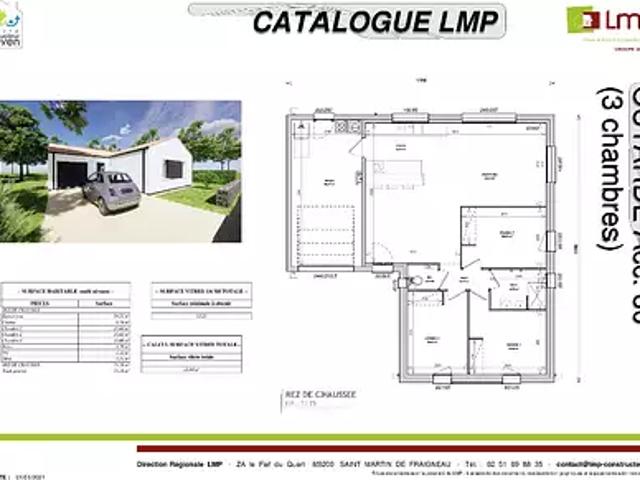 Achat maisons Beaufou 4 pièces