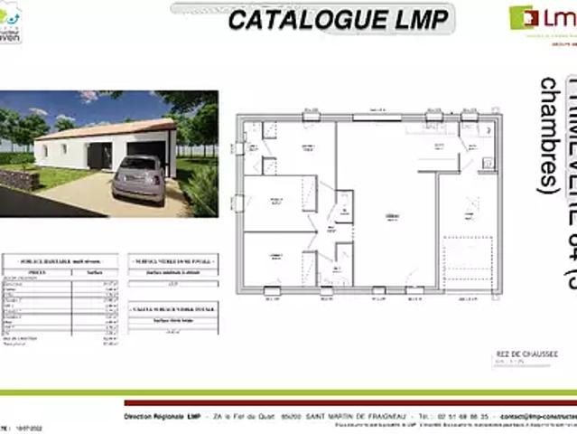 Achat maisons Beaufou 4 pièces