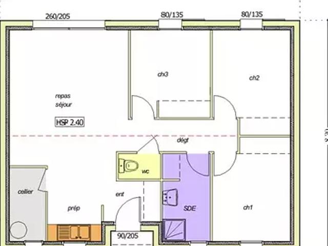 Achat maisons Beaufou 5 pièces