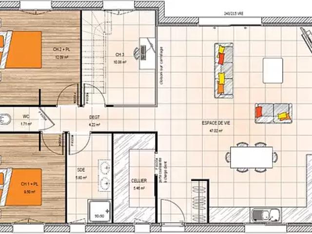 Achat maisons Beaulieu sur Layon 5 pièces