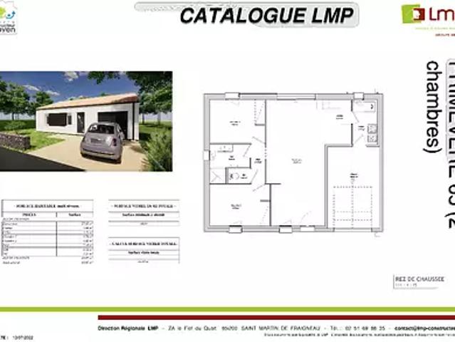 Achat maisons Bellevigny 3 pièces