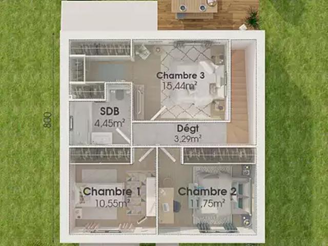 Achat maisons Bernay Vilbert 4 pièces