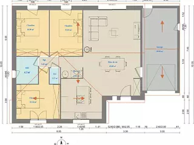 Achat maisons Bézu la Forêt 1 pièce