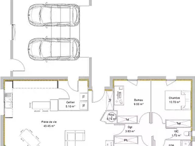 Achat maisons Billère 4 pièces