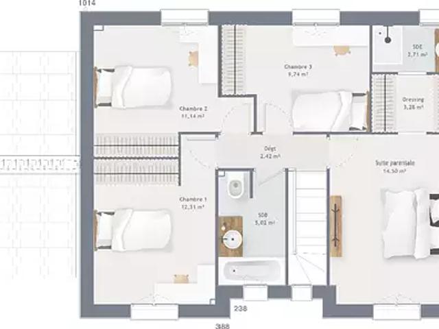 Achat maisons Boismont 7 pièces