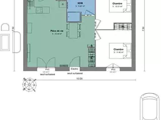 Achat maisons Bouelles 3 pièces