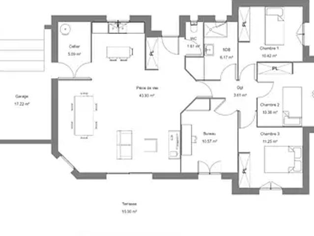 Achat maisons Boulogne sur Gesse 5 pièces