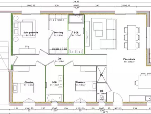 Achat maisons Bourg en Bresse 4 pièces