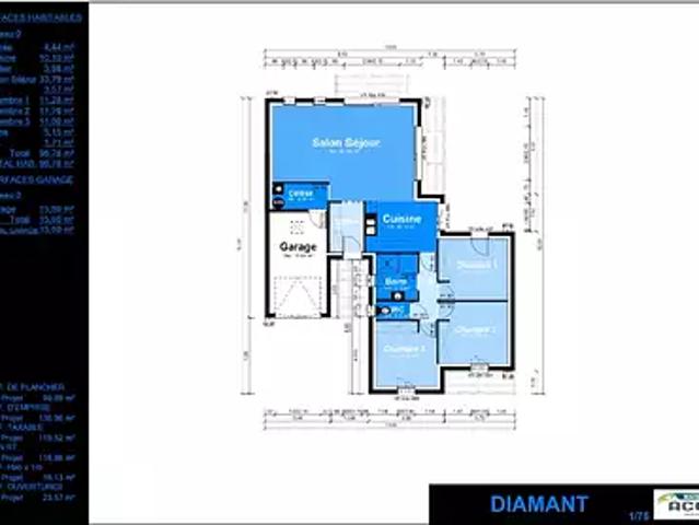 Achat maisons Bourgneuf 4 pièces