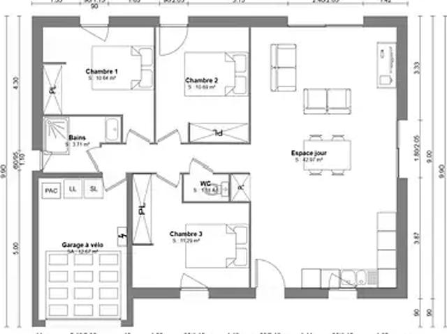 Achat maisons Bretteville sur Laize 3 pièces