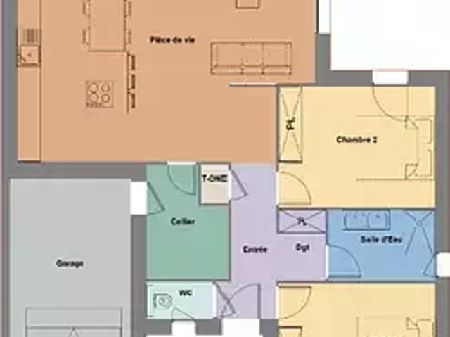 Achat maisons Briec 3 pièces
