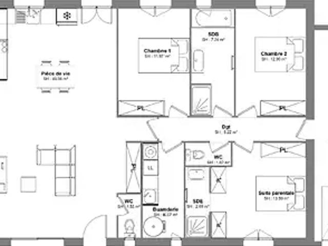 Achat maisons Cébazan 4 pièces