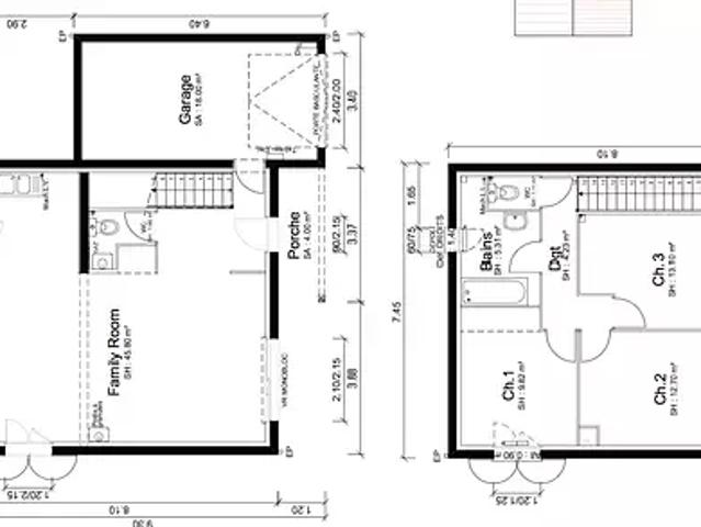 Achat maisons Chaneins 4 pièces