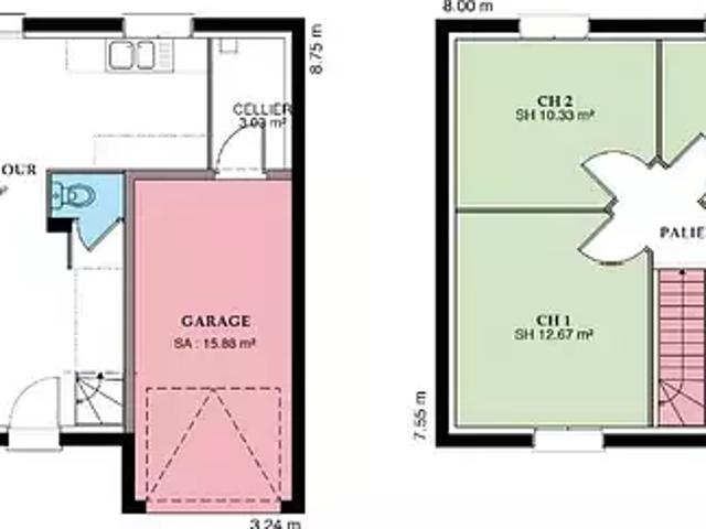 Achat maisons Chaumes en Retz 4 pièces