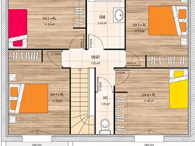 Achat maisons Chemillé 6 pièces