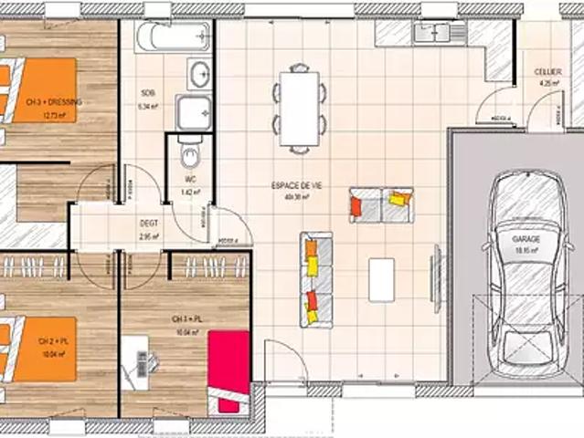 Achat maisons Cholet 4 pièces