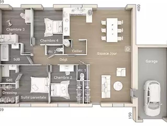 Achat maisons Condorcet 5 pièces