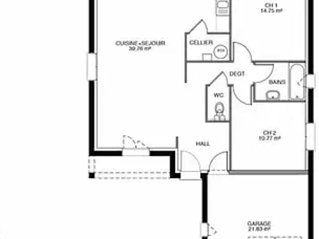 Achat maisons Cornil 3 pièces