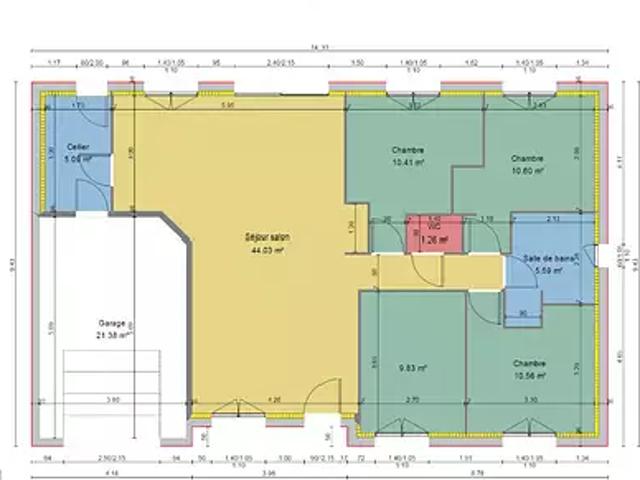 Achat maisons Coulans sur Gée 5 pièces