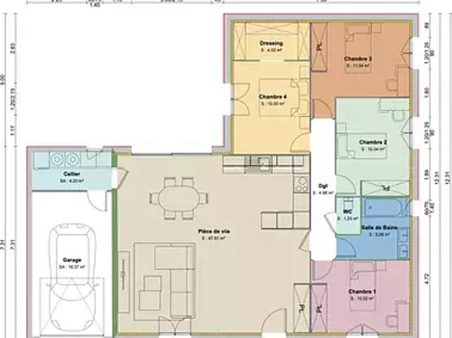 Achat maisons Diémoz 4 pièces