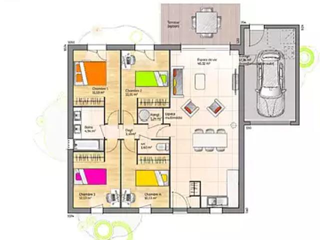 Achat maisons Doué en Anjou 6 pièces