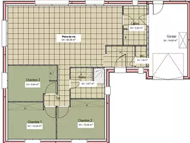 Achat maisons Ecommoy 4 pièces