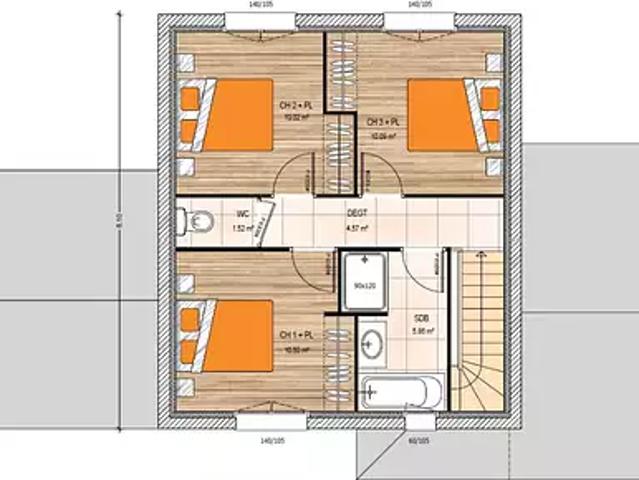 Achat maisons Ecouflant 5 pièces