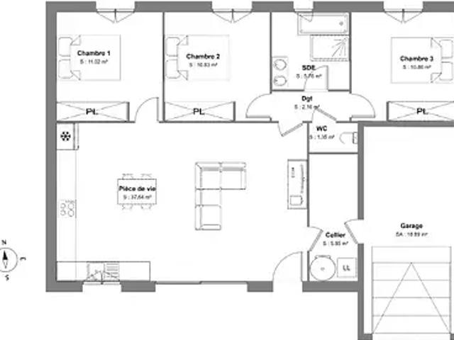 Achat maisons Espondeilhan 4 pièces