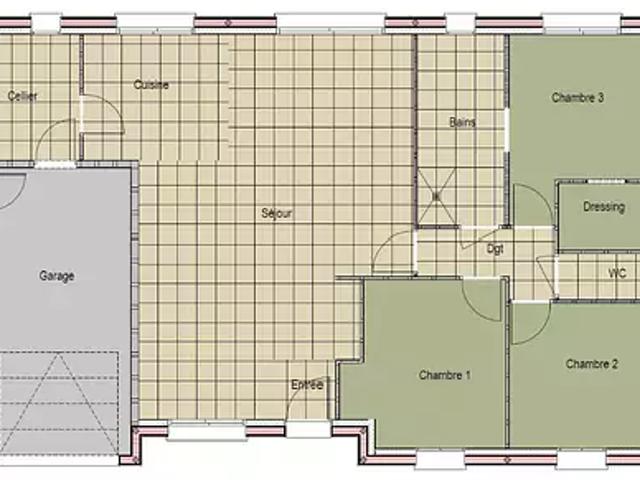 Achat maisons Fillé 3 pièces