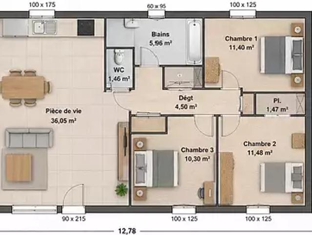 Achat maisons Gap 4 pièces