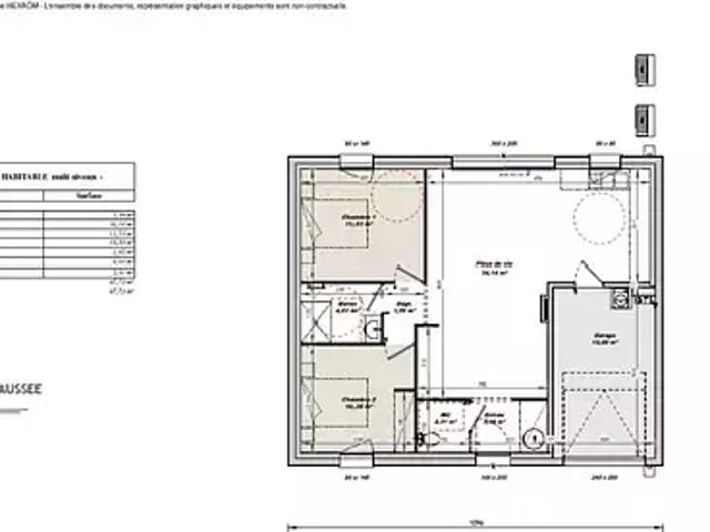 Achat maisons Grand'Landes 3 pièces
