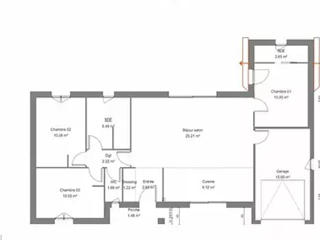 Achat maisons Groléjac 4 pièces