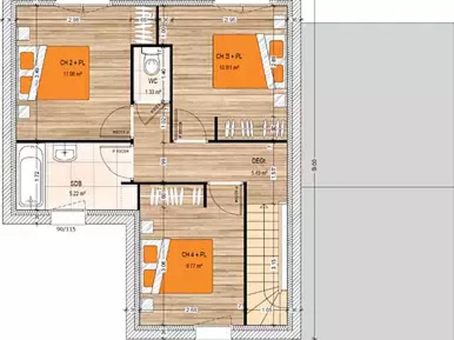 Achat maisons Huillé Lézigné 5 pièces