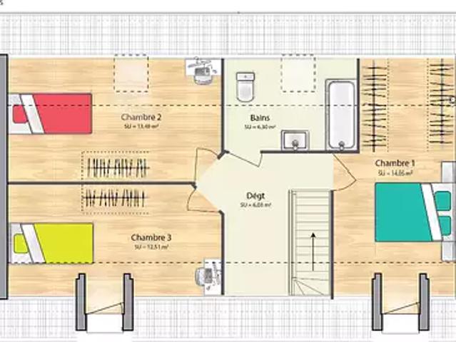 Achat maisons Hardivillers 6 pièces