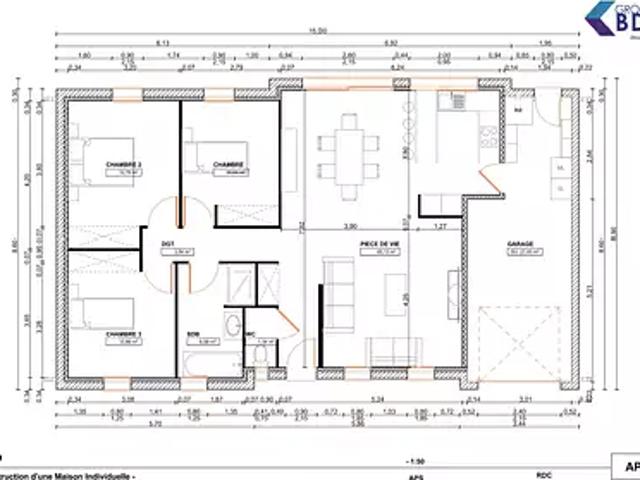 Achat maisons Homblières 4 pièces