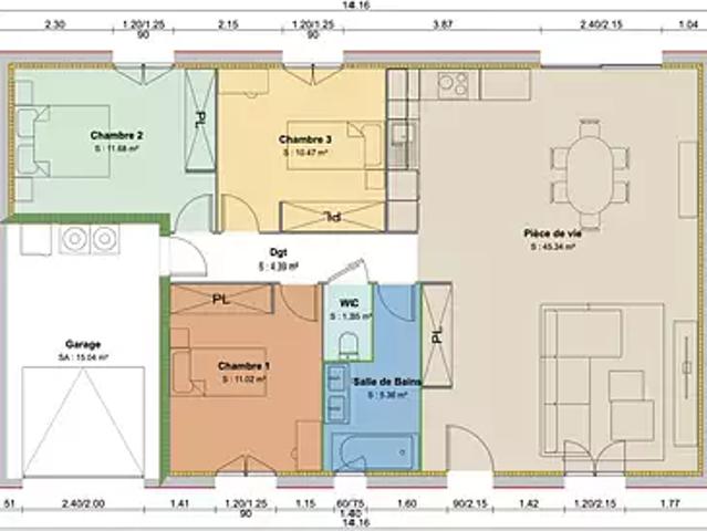 Achat maisons Jasseron 4 pièces