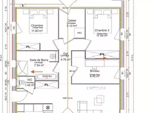 Achat maisons La Chapelle d'Aurec 4 pièces