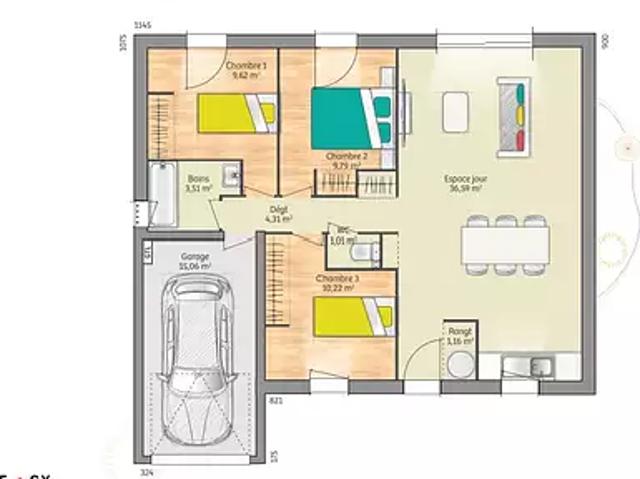 Achat maisons La Flèche 4 pièces