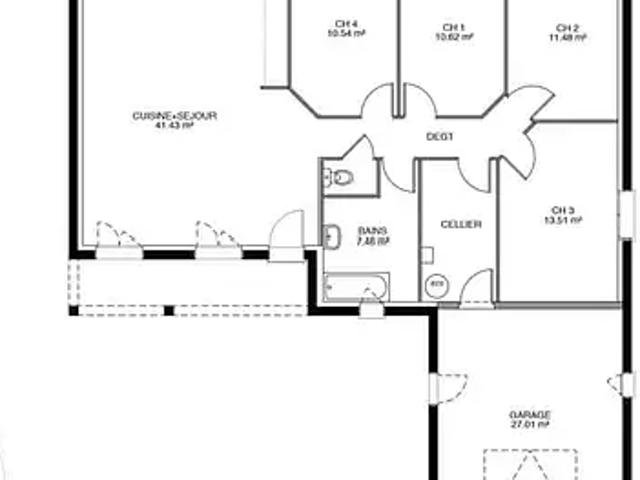 Achat maisons Laire 3 pièces