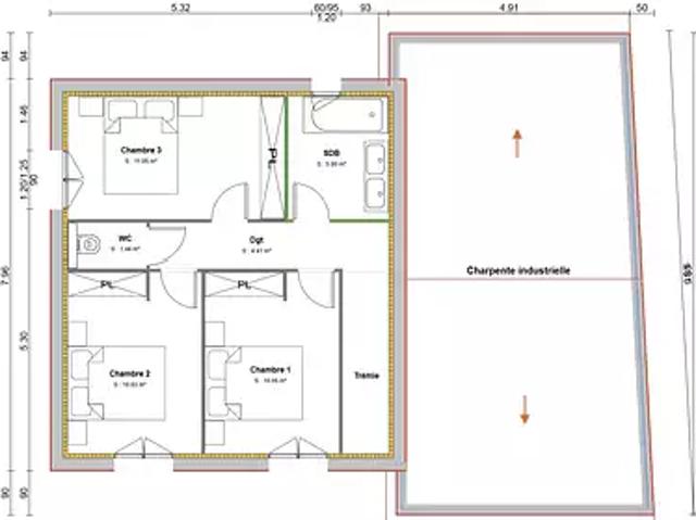 Achat maisons Lancié 5 pièces