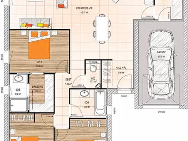 Achat maisons Landemont 5 pièces