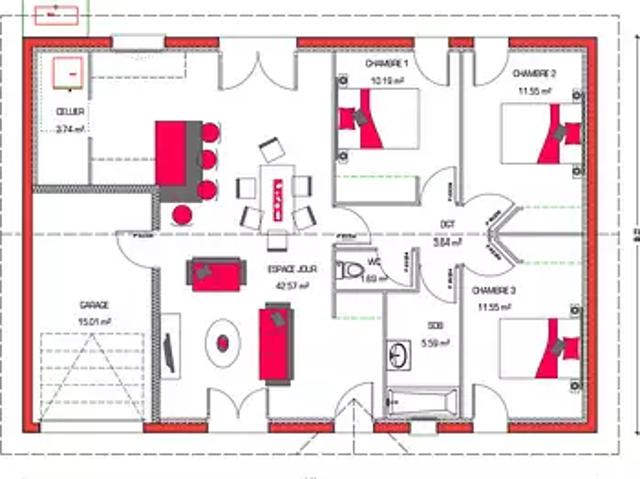 Achat maisons Lanton 4 pièces