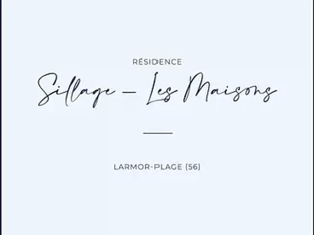 Achat maisons Larmor Plage 4 pièces RT 2012