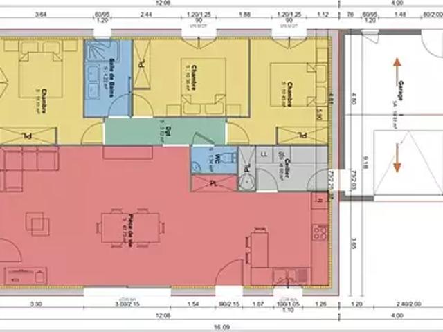 Achat maisons Lavilledieu 4 pièces