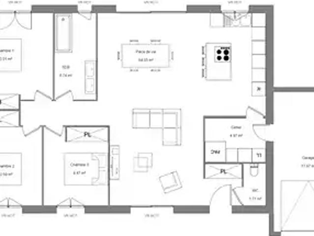 Achat maisons Le Blanc 4 pièces