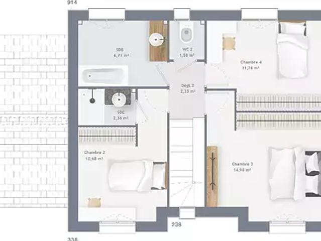 Achat maisons Le Breuil en Auge 6 pièces